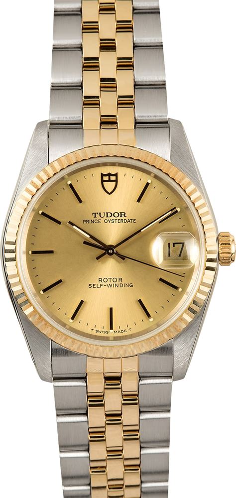 tudor prince oysterdate two tone|tudor prince oysterdate review.